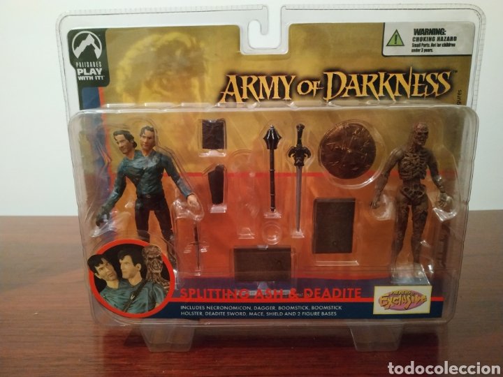 2004 Palisades Toys Army of Darkness Splitting Ash & Deadite Action Figures for sale online